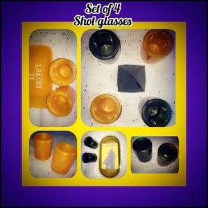 Set of 4 shot glasses